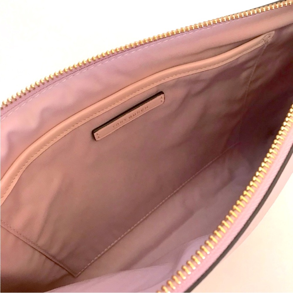 Tory Burch Fleming Medium Pouch in Shell Pink - Picture 6 of 10